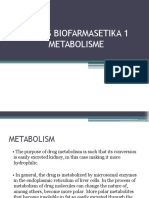 Tugas Biofarmasetika 1 Metabolisme