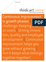 Roland Berger - Think-Act - Growth - Continuous Improvement - 2011