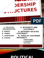 Political Leadership Structure