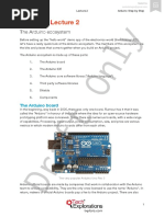 Arduino SBS Draft Notes May 2015