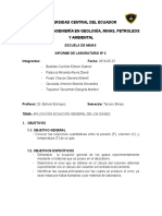 Práctica #2 - Aplicación Ecuación General de Los Gases