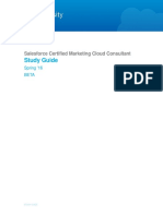 Salesforce Certified Marketing Cloud Consultant Beta