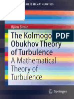 The Kolmogorov-Obukhov Theory of Turbulence