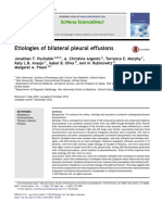 Etiologies of Bilateral Pleural Effusions