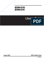 User's Guide: TPS65120EVMĆ076/ TPS65124EVMĆ076