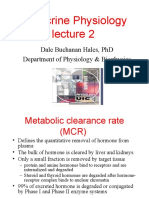 Endocrine Physiology: Dale Buchanan Hales, PHD Department of Physiology & Biophysics