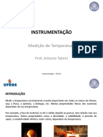 Instrumentação - Medição de Temperatura