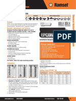 Ramset Specifiers Anchoring Resource Book ANZ - EPCON C8 Anchor Studs