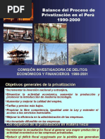 Proceso de Privatización en El Perú