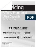 Frigidaire Affinity Dryer Service Manual