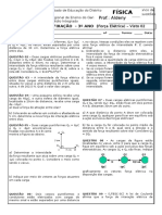 Exercícios Força Elétrica - Visto 02 - 3º Ano