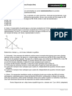 Função Afim - Exercício PDF