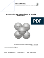 Metodología para El Diagnóstico de Gestión Empresarial