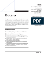 Botany: Chapter Goals