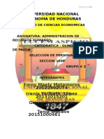 Informe de Seleccion de Personal