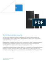 OptiPlex 3040 Technical Spec Sheet