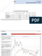 Special Technical Report - GOLD: "Book Partial Profit and Add in Dips"