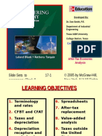 Chapter 17 After Tax Economic Analysis