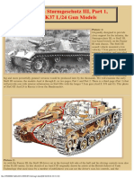 German Sturmgeschutz III, Part 1, StuK37 L24 Gun Models