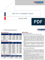 HSL PCG "Currency Daily": June 03, 2016