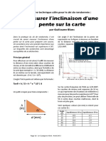 n366 07 Mesurer Inclinaison Pente