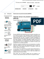 Tutorial Sensor de Presión Barométrica BMP180