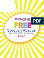 FREE Soroban Abacus Maths Secret Workbook PDF