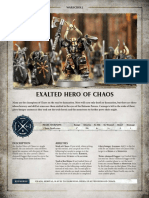 Aos Warscroll Chaos Exalted Hero en