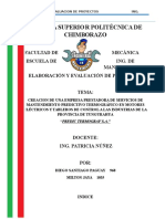 Proyectos - Analisis Termografico A Motores y Tableros de Control