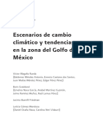 Escenarios de Cambio Climático y Tendencias en La Zona Del Golfo de México