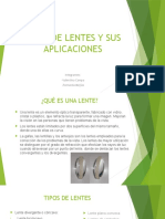 Tipos de Lentes y Sus Aplicaciones