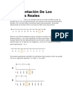 Representación de Los Números Reales