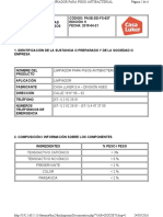 Hoja de Seguridad Limpiapisos Luker