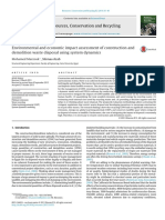 Environmental and Economic Impact Assessment of CDW Disposal