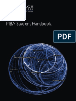 MBA Student Handbook: EUROPE 2133 Students