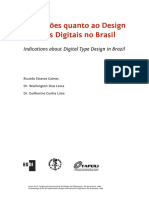 Indicações Quanto Ao Design de Tipos Digitais No Brasil