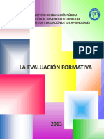 Evaluación Formativa 2013 PDF