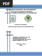 Fusión de Sociedades: Fusión Por Absorción (O Por Incorporación)