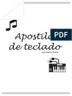 Apostila de Teclado - Acordes Escalas Básicas - Jairo