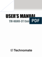 TM Nano 3t Combo Manual