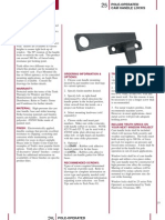 25 Series TrimLine POLE-OPERATED CAM HANDLE LOCKS