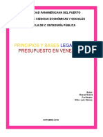 Principios Del Presupuesto