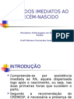 Aula 5 Cuidados Imediatos Ao Recem Nascido