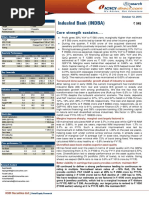 Indusind Bank (Indba) : Core Strength Sustains