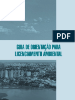 Guia de Orientação para o Licenciamento Ambiental - Versão Final