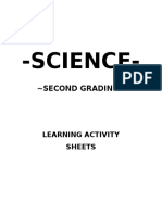 Science-: Second Grading