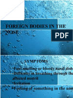 ENT Foreign Bodies in The Nose I