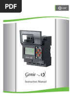 Genie NX Instruction Manual Gic