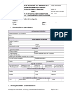 Modelo Investigacion de Accidentes 