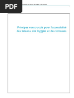 Accessibilité Balcons Terrasses CSTB, 2008 PDF